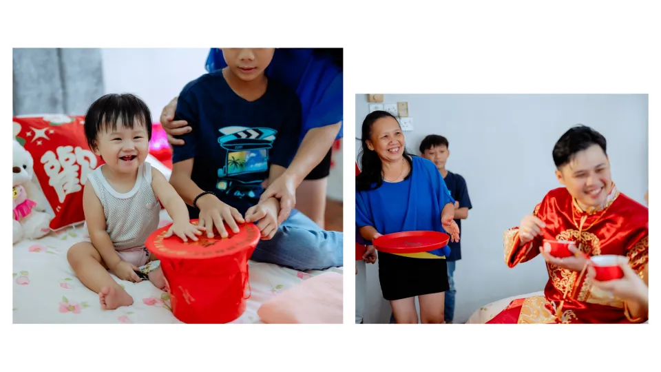 Su Leng & Sook Yin wedding reception detail, documentary transition frame 88, by Famous Bridal Kuantan