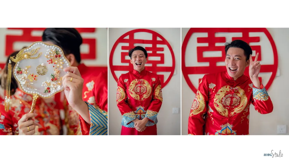 Wuh Hou & Sze Minn candid wedding celebration moment, story opener frame 89, by Famous Bridal Kuantan