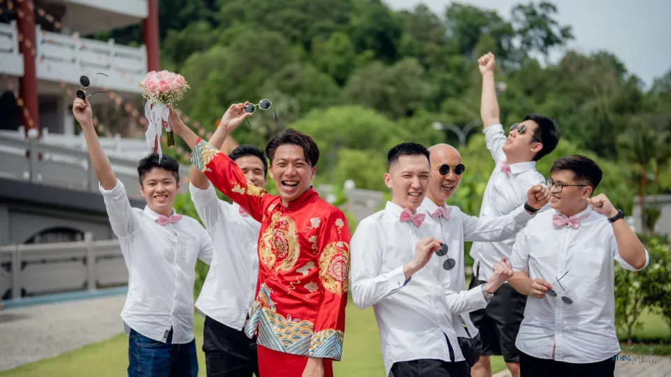 Wuh Hou & Sze Minn candid wedding celebration moment, story opener frame 129, by Famous Bridal Kuantan