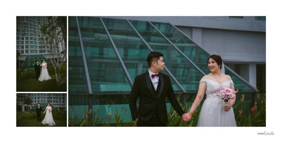 Yit Loong & Diana documentary wedding moment, album detail frame 76, by Famous Bridal Kuantan