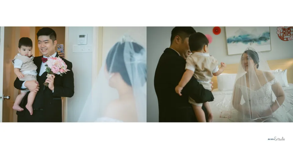 Yit Loong & Diana guest candid wedding photo, guided portrait sequence frame 38, by Famous Bridal Kuantan