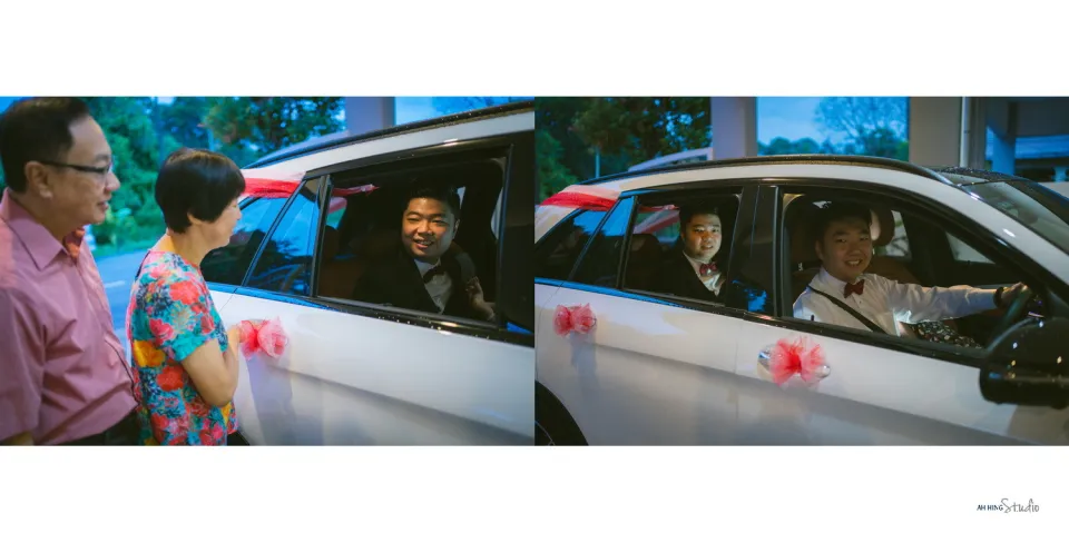 Yit Loong & Diana wedding morning ceremony moment, documentary transition frame 24, by Famous Bridal Kuantan