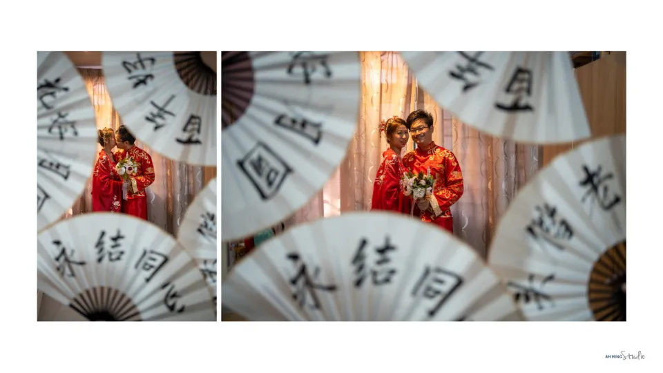 Zhen Hui & May Lee candid wedding celebration moment, natural movement frame 69, by Famous Bridal Kuantan
