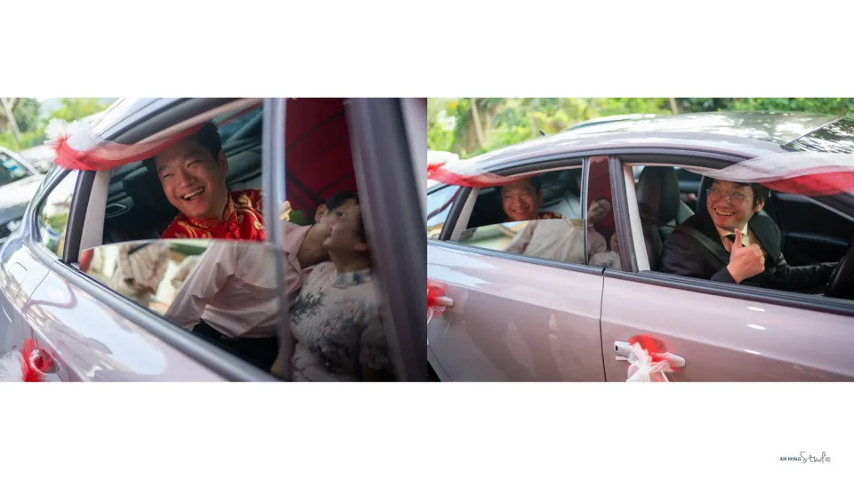 Zhen Hui & May Lee wedding gate-crash game moment, family memory frame 27, by Famous Bridal Kuantan