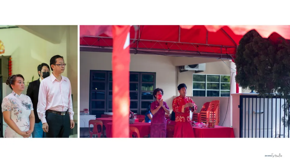 Zhen Hui & May Lee natural bride and groom portrait, guided portrait sequence frame 22, by Famous Bridal Kuantan