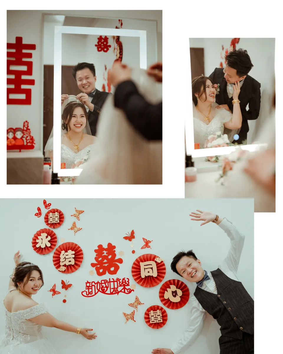 Zi Hao & Fang Yin wedding ceremony entrance, family memory frame 19, by Famous Bridal Kuantan