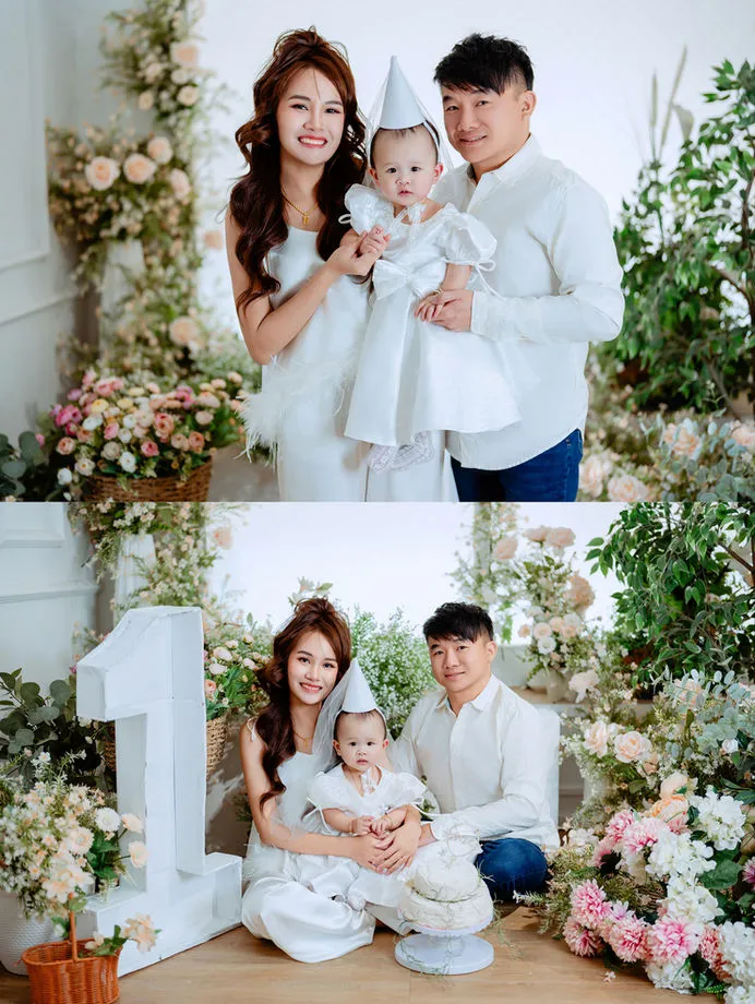 One-year baby birthday photoshoot sample in Kuantan 11