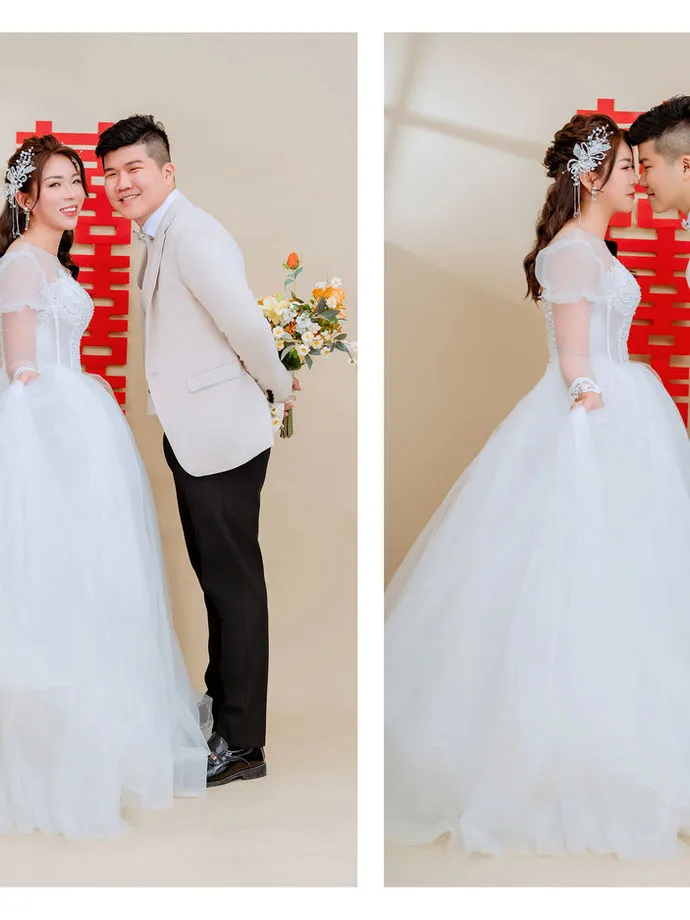 Indoor pre-wedding studio photography in Kuantan 14
