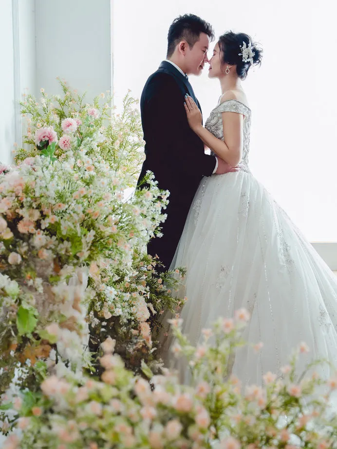Indoor pre-wedding studio photography in Kuantan 17